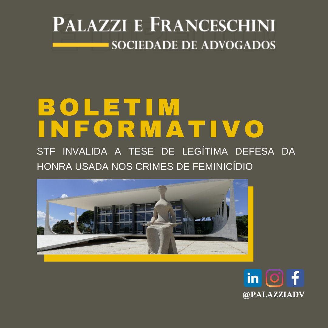 STF LEGITIMA DEFESA DA HONRA